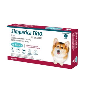 SIMPARICA TRIO 10- 20 KG