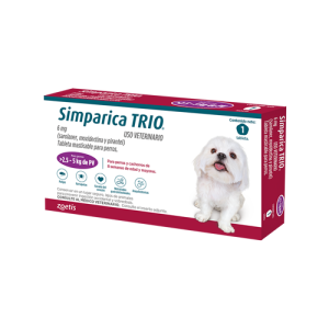 SIMPARICA TRIO 2.5 - 5 KG