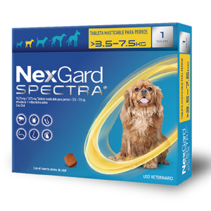 NEXGARD SPECTRA 3,5 - 7,5 KG